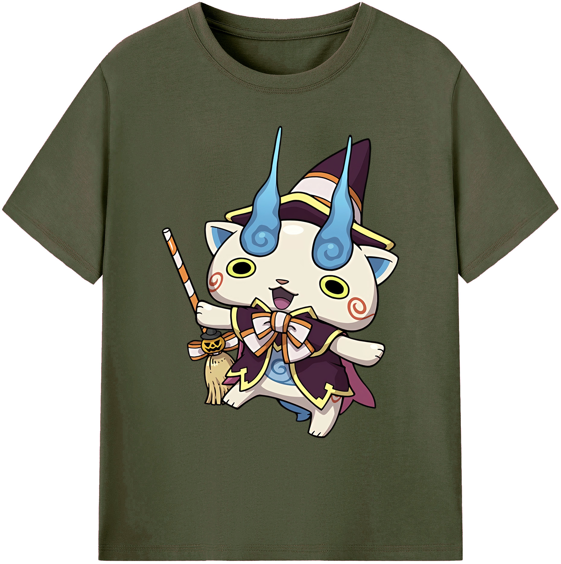 （画像用） 妖怪ウォッチ Yo-kai Watch 綿100％ メンズ半袖Tシャツ｜肌触りやわらか＆通気性